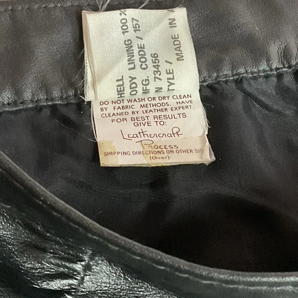 Awesome Vintage Find                    Leathercraft Process vintage Retro Skirt